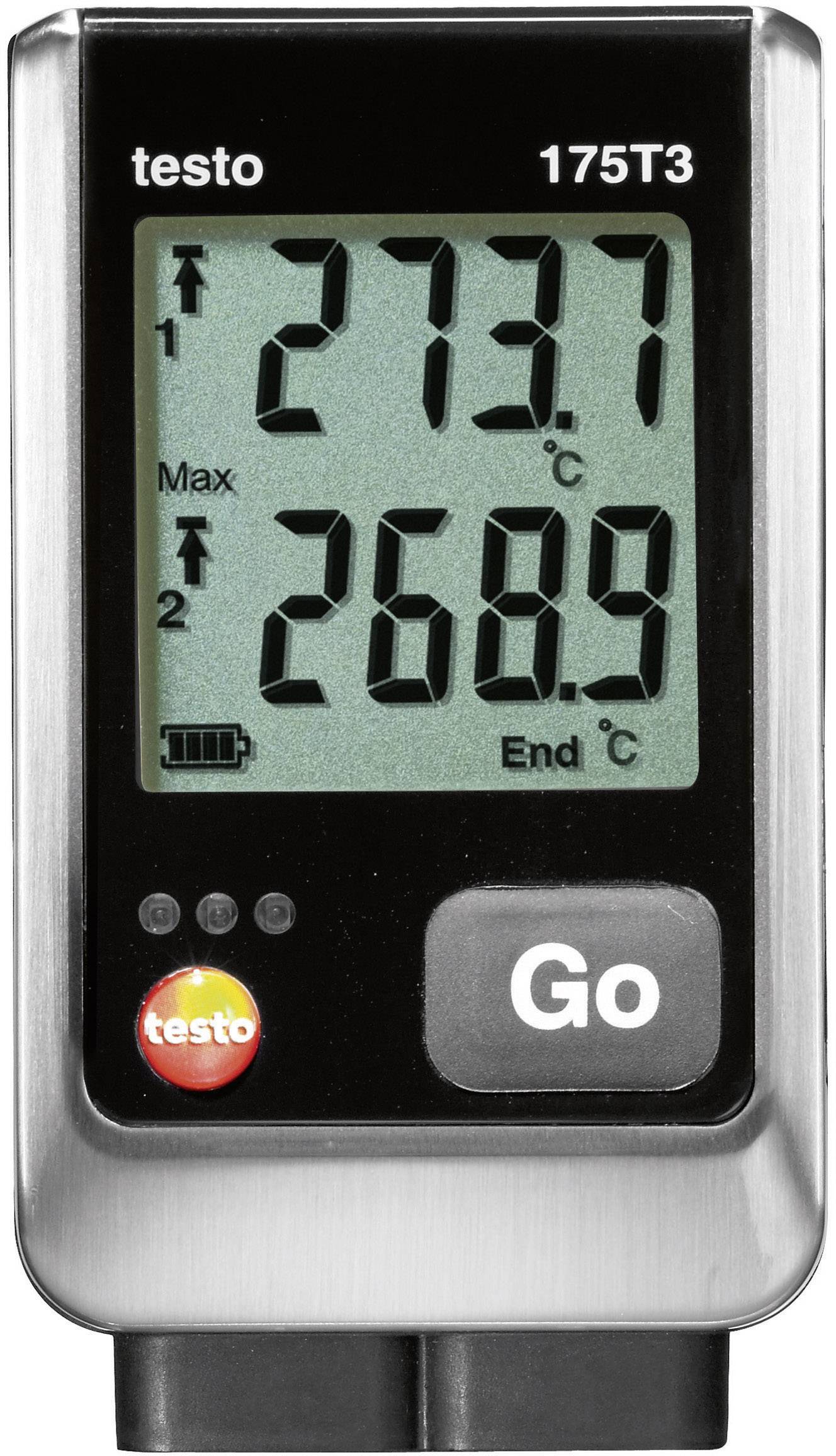 Rejestrator temperatury testo 175 T3 0572 1753 -50 do +1000 °C - obrazek 1