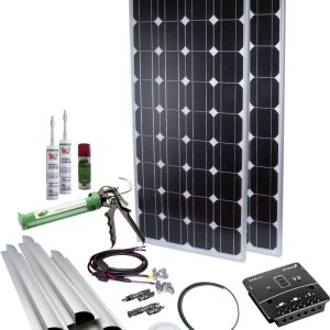Phaesun Base Camp Three 600193 Zestaw solarny 200 Wp Zawiera regulator ładowania Phaesun Base Camp Three 600193 Zestaw solarny 200 Wp Zawiera regulator ładowania