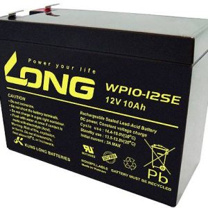 Akumulator ołowiowy Long WP10-12SE WP10-12SE, AGM, 12 V, 10 Ah Akumulator ołowiowy Long WP10-12SE WP10-12SE, AGM, 12 V, 10 Ah