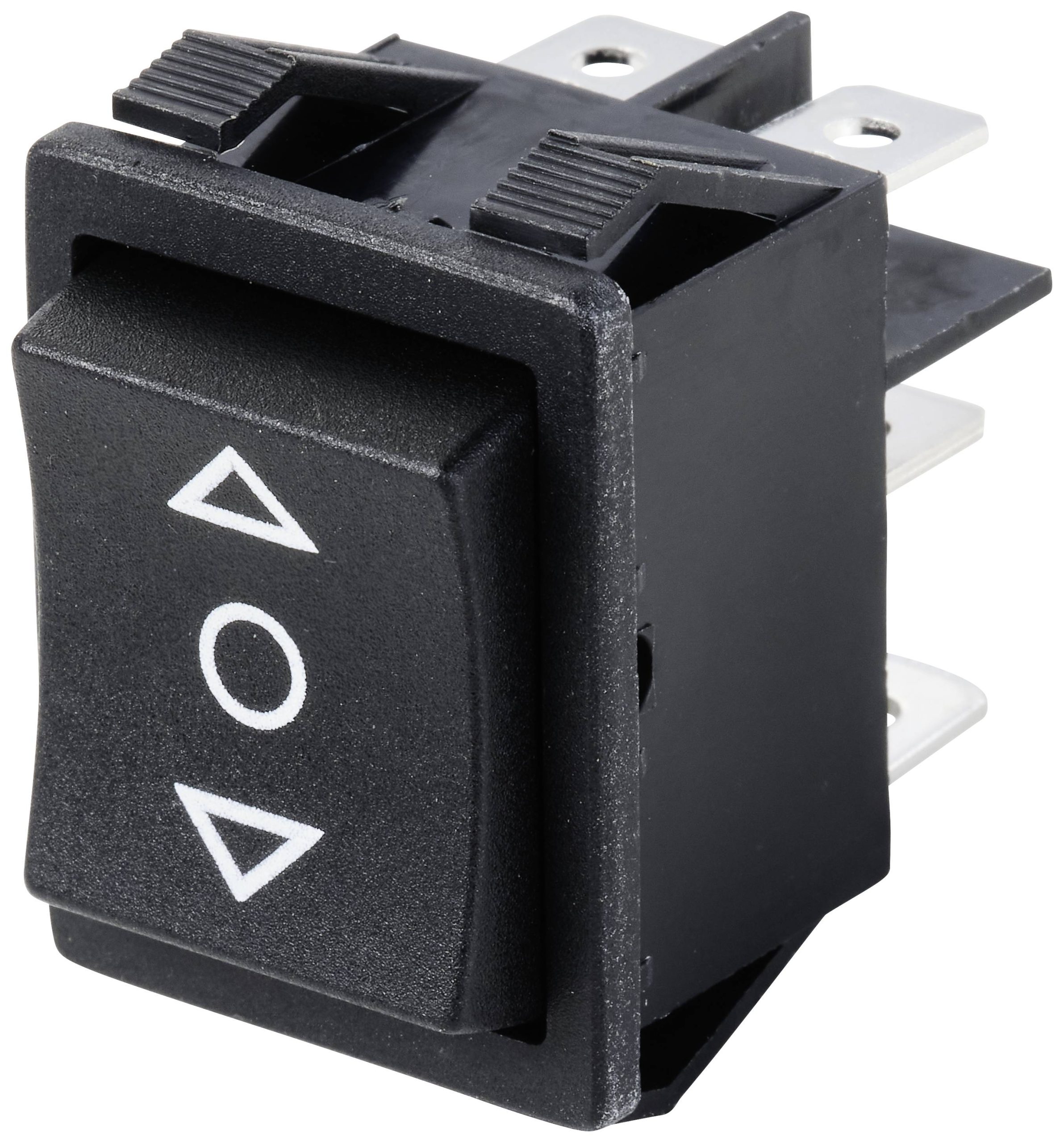 TRU COMPONENTS TC-9957468 Przełącznik kołyskowy R5-SP3072 250 V/AC 16 A 2 x (wł)/wył/(wł) chwilowy/0/chwilowy 1 szt. - obrazek 1