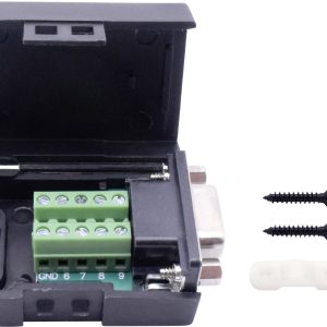 TRU COMPONENTS T1904C091 Złącze żeńskie do zabudowy D-Sub, rzędy: 2, styki: 9, 1 szt. TRU COMPONENTS T1904C091 Złącze żeńskie do zabudowy D-Sub, rzędy: 2, styki: 9, 1 szt.