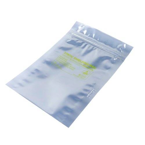Torba ESD (D x S) 203 mm x 152 mm Antistat 013-0020 możliwość wielokrotnego zamykania