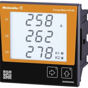 Weidmüller ENERGY METER 610-24 Miernik panelowy, cyfrowy