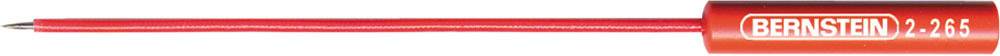 BERNSTEIN Tools for Electronics 2-265-1 Końcówka pomiarowa 2-265-1 złącze żeńskie 4 mm CAT I czerwony 1 szt. - obrazek 1