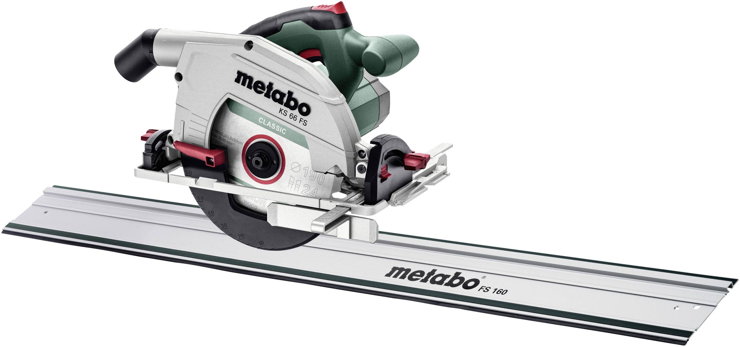 Piła tarczowa Metabo Set KS 66 FS + FS 160 Głębokośc cięcia maks. (90°) 66 mm - obrazek 1
