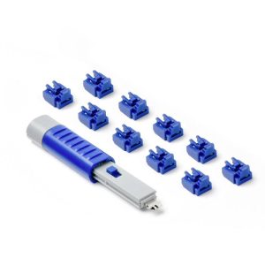 Smartkeeper Blokada portu RJ45 LAN NL03PKDB Zestaw 10-elementowy granatowy zaw. 1 klucz NL03PKDB Smartkeeper Blokada portu RJ45 LAN NL03PKDB Zestaw 10-elementowy granatowy zaw. 1 klucz NL03PKDB