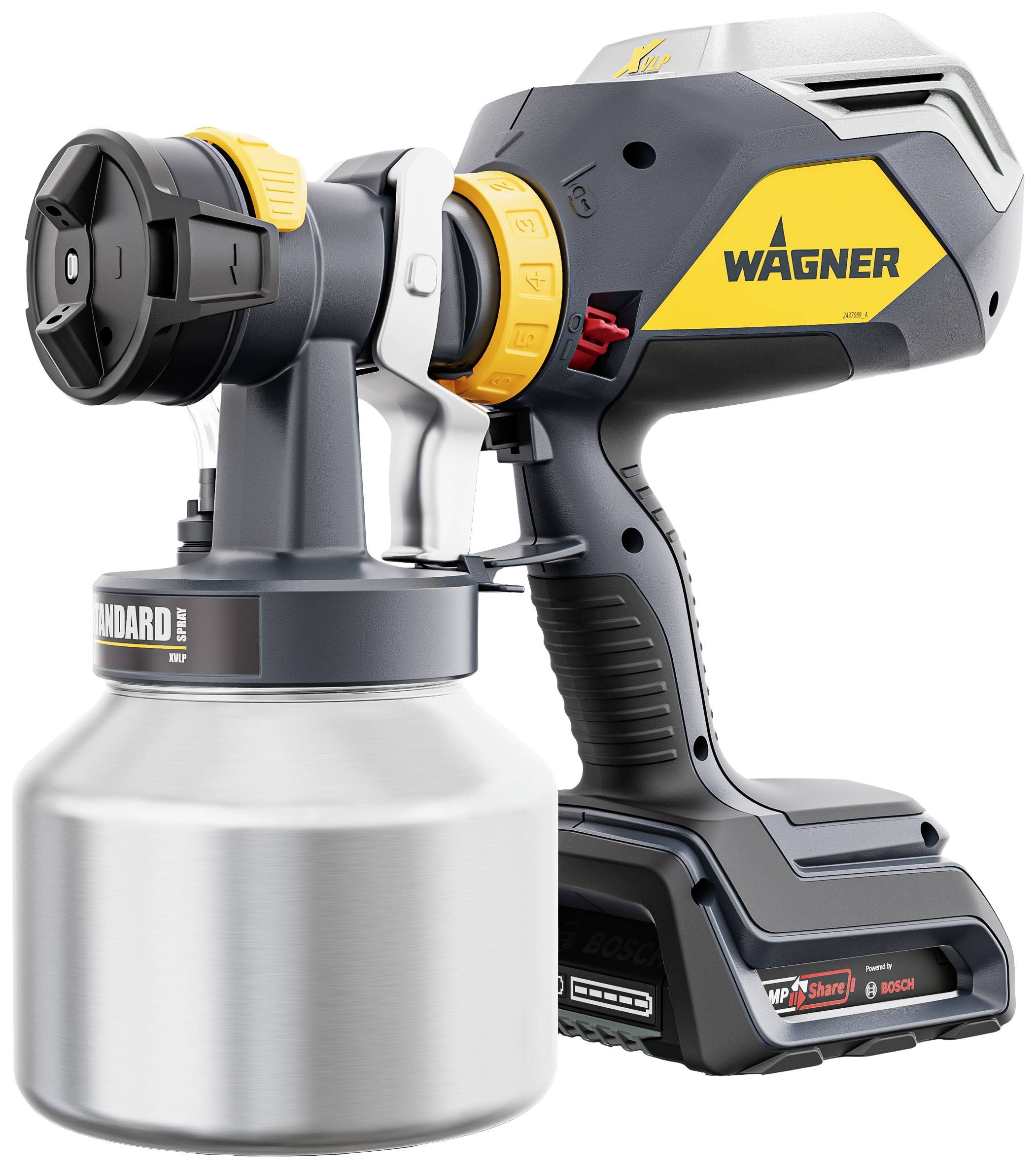 Pistolet natryskowy akumulatorowy Wagner FinishControl 4000 18V 2453687 370 W - obrazek 1