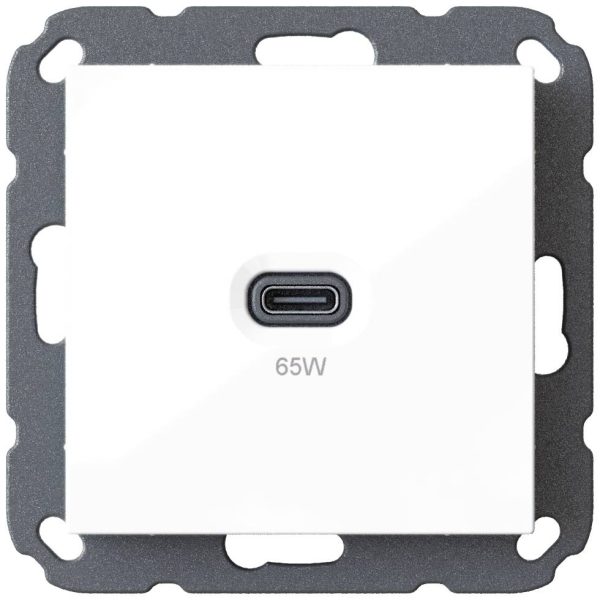 Ehmann 6560×0000 Gniazdo do ładowania USB biały