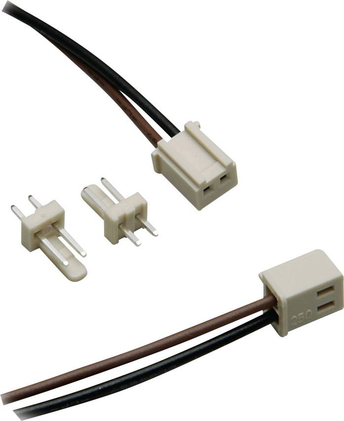 TRU COMPONENTS Listwa kołkowa, męska, standardowa Ilość pinów: 5 1 zest. - obrazek 1