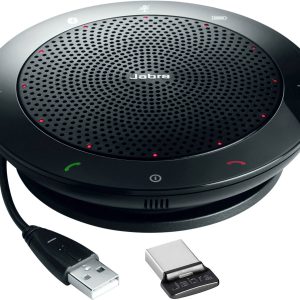 Telefon konferencyjny, głośnomówiący Jabra Speak 510+ UC (inkl. Link 370 Mini USB Adapter), Bluetooth, USB 2.0, czarny Telefon konferencyjny, głośnomówiący Jabra Speak 510+ UC (inkl. Link 370 Mini USB Adapter), Bluetooth, USB 2.0, czarny