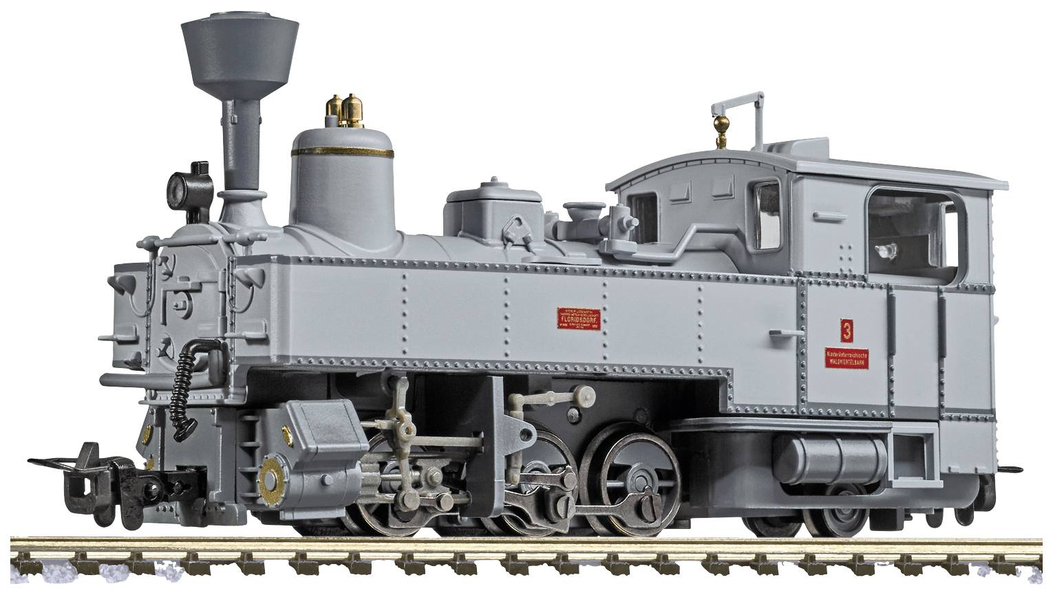 Lokomotywa parowa H0e Liliput L141474, Analog DC, Długość ze zderzakami: 92 mm, Epoka: yo - obrazek 1