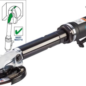 Szlifierka pneumatyczna Hazet 9033P-8 9033P-8 6.3 bar 3/8″ (10 mm) zewnętrzny czworokąt Szlifierka pneumatyczna Hazet 9033P-8 9033P-8 6.3 bar 3/8″ (10 mm) zewnętrzny czworokąt