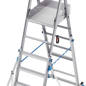 Krause SkyMatic 832948 aluminium Drabina platformowa Maksymalna wysokość robocza: 4.35 m 40 kg
