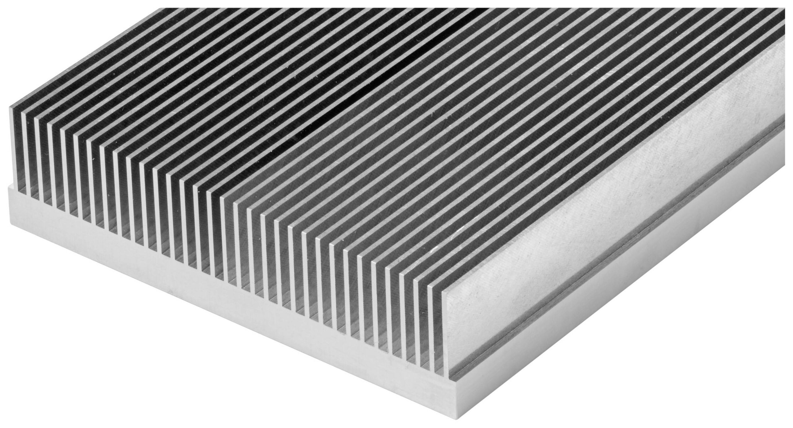 Fischer Elektronik 10136829 KGR 1 100 AL Radiator żeberkowy 1.55 K/W (D x S x W) 100 x 100 x 38 mm - obrazek 1