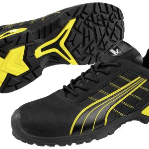 PUMA Safety Sicherheitshalbschuh S3 AMSTERDAM Gr.43 schwarz/gelb, Nubukleder, Alukappe 642710-43 Obuwie ochronne S3 Rozm PUMA Safety Sicherheitshalbschuh S3 AMSTERDAM Gr.43 schwarz/gelb, Nubukleder, Alukappe 642710-43 Obuwie ochronne S3 Rozm
