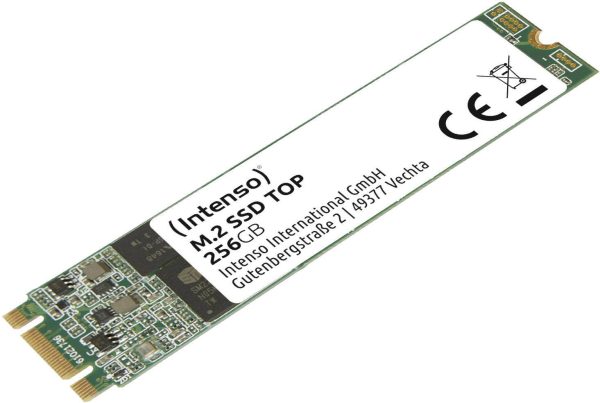 Dysk wewnętrzny SSD SATA M.2 2280 256 GB Intenso Top Performance M.2 SATA 6 Gb/s Produkt nowy