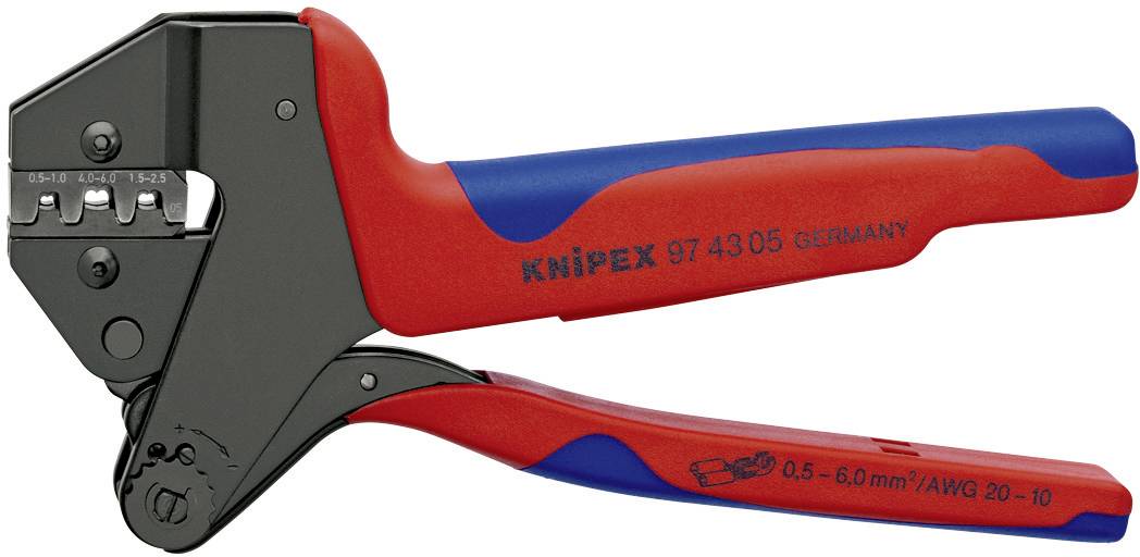 Zaciskarka Knipex 97 43 05, 0.5 do 6 mm² - obrazek 1