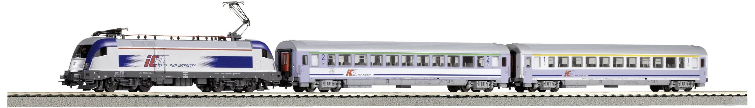 Pociąg osobowy Piko H0 59103 H0 PSCwlan S-Set Taurus IC PKP - obrazek 1