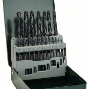Bosch Accessories 2607019435 Promoline HSS Zestaw wierteł krętych do metalu 19 szt. 1 mm, 1.5 mm, 2 mm, 2.5 mm, 3 mm, 3. Bosch Accessories 2607019435 Promoline HSS Zestaw wierteł krętych do metalu 19 szt. 1 mm, 1.5 mm, 2 mm, 2.5 mm, 3 mm, 3.