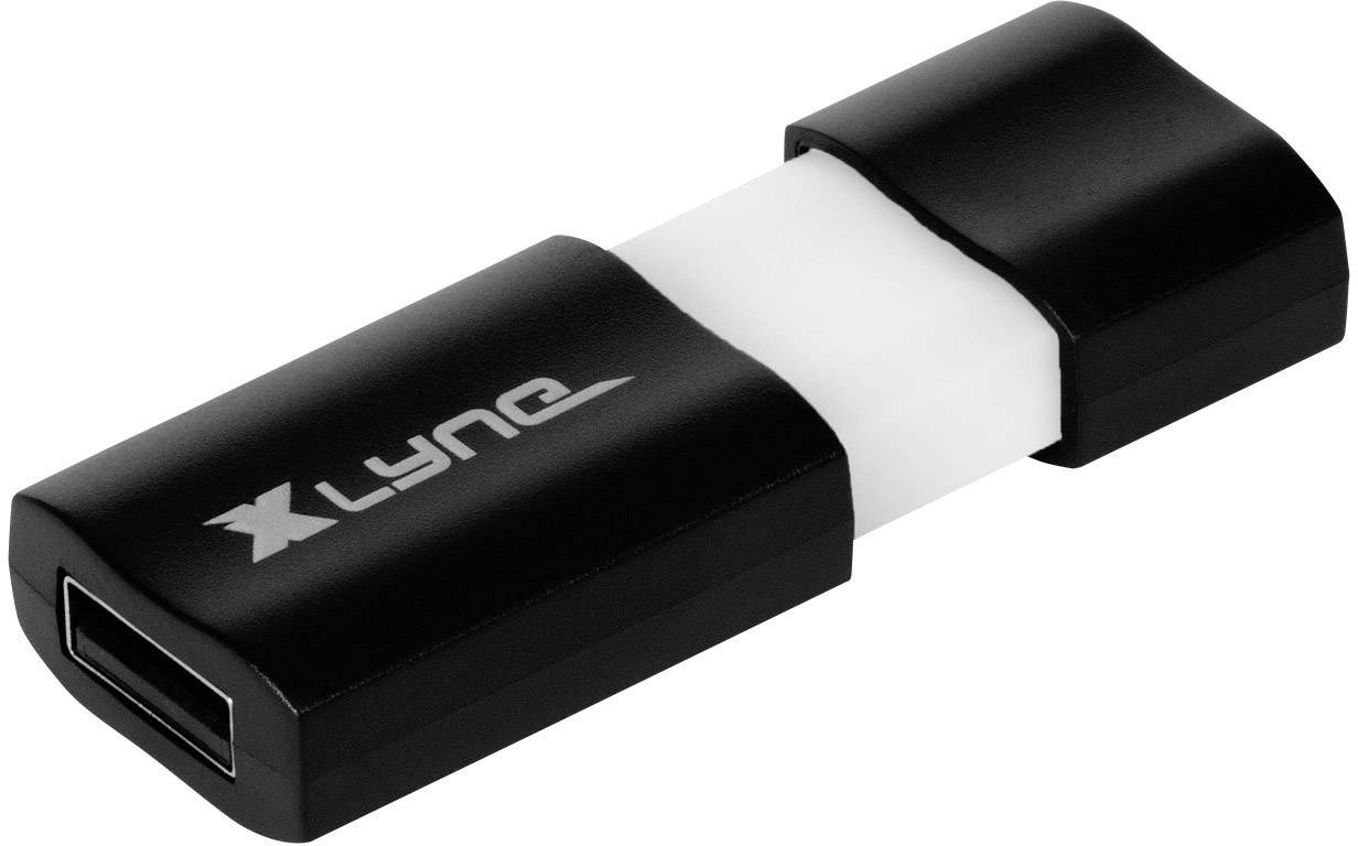Xlyne Wave Pendrive USB 64 GB czarny, biały 7964000 USB 3.2 Gen 1 - obrazek 1