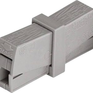 WAGO 224-201 2240201 Złącze zaciskowe elastyczny: 0.5-2.5 mm² stała: 0.5-2.5 mm² Ilość styków: 2 1 szt. szary WAGO 224-201 2240201 Złącze zaciskowe elastyczny: 0.5-2.5 mm² stała: 0.5-2.5 mm² Ilość styków: 2 1 szt. szary