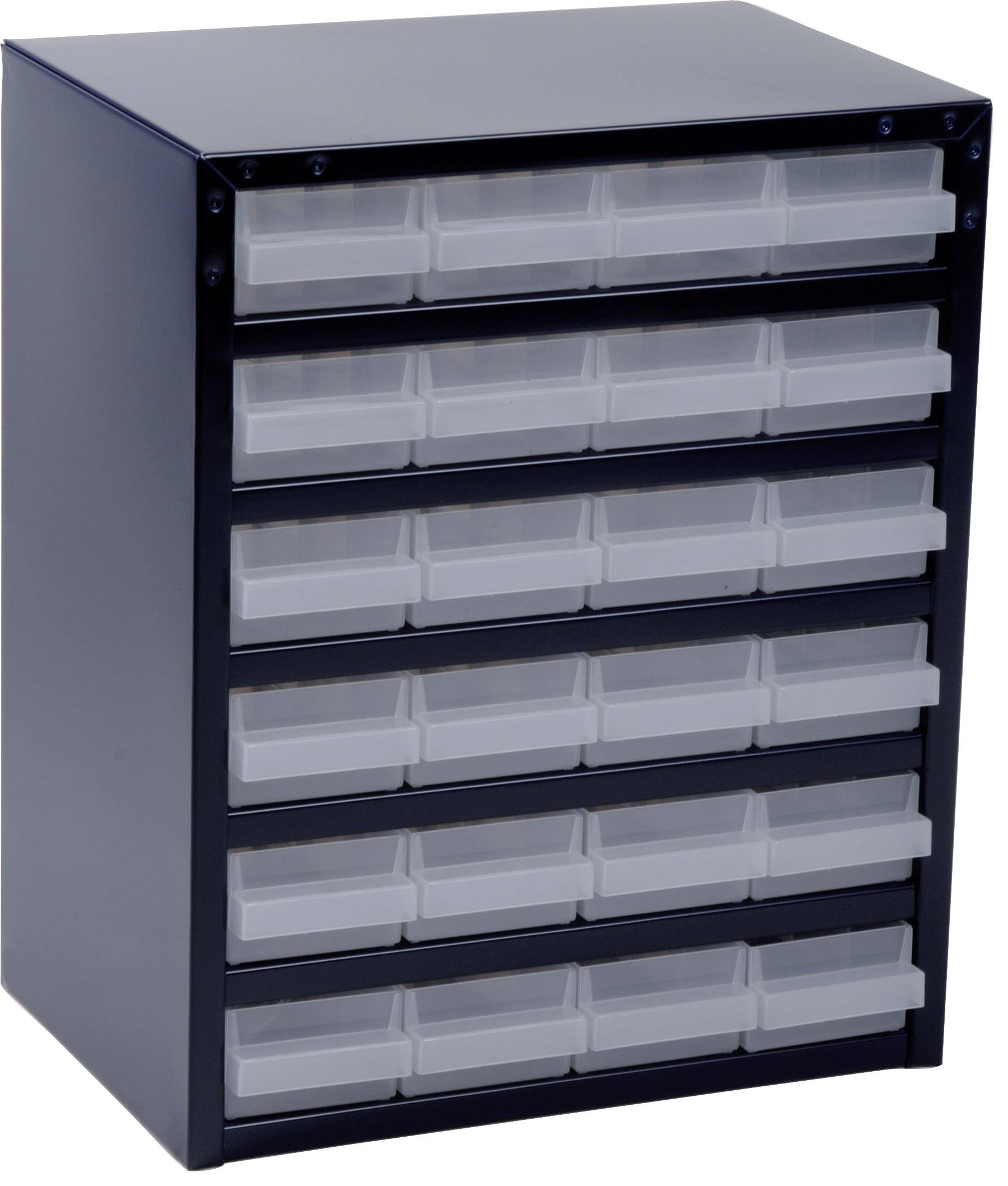 raaco 250/24-1 Magazyn części drobnych (D x S x W) 255 x 357 x 435 mm Ilość przegród: 24 Opis 1 szt. - obrazek 1