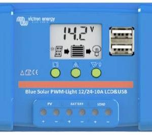 Solarny regulator ładowania Victron Energy Blue-Solar PWM-LCD&USB PWM 12 V, 24 V 30 A Solarny regulator ładowania Victron Energy Blue-Solar PWM-LCD&USB PWM 12 V, 24 V 30 A
