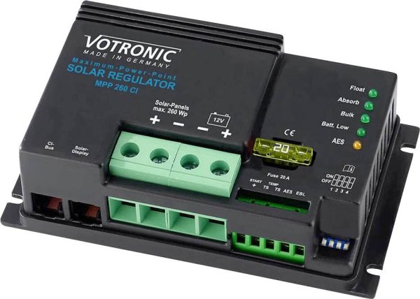 Solarny regulator ładowania Votronic MPP 260 CI MPPT 12 V