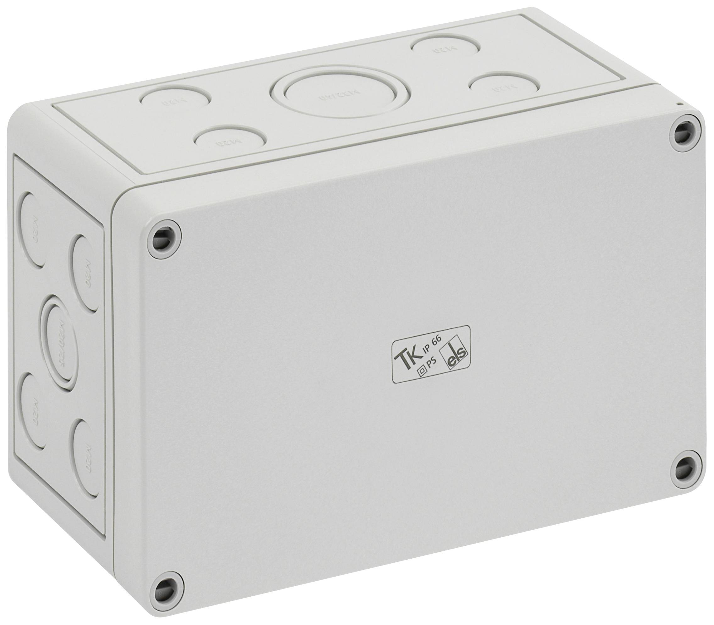 Obudowa instalacyjna Spelsberg TK PS 1811-9-m 10540601, polistyrol (EPS), 180 x 110 x 90 , szaro-biały (ral 7035), 1 szt - obrazek 1