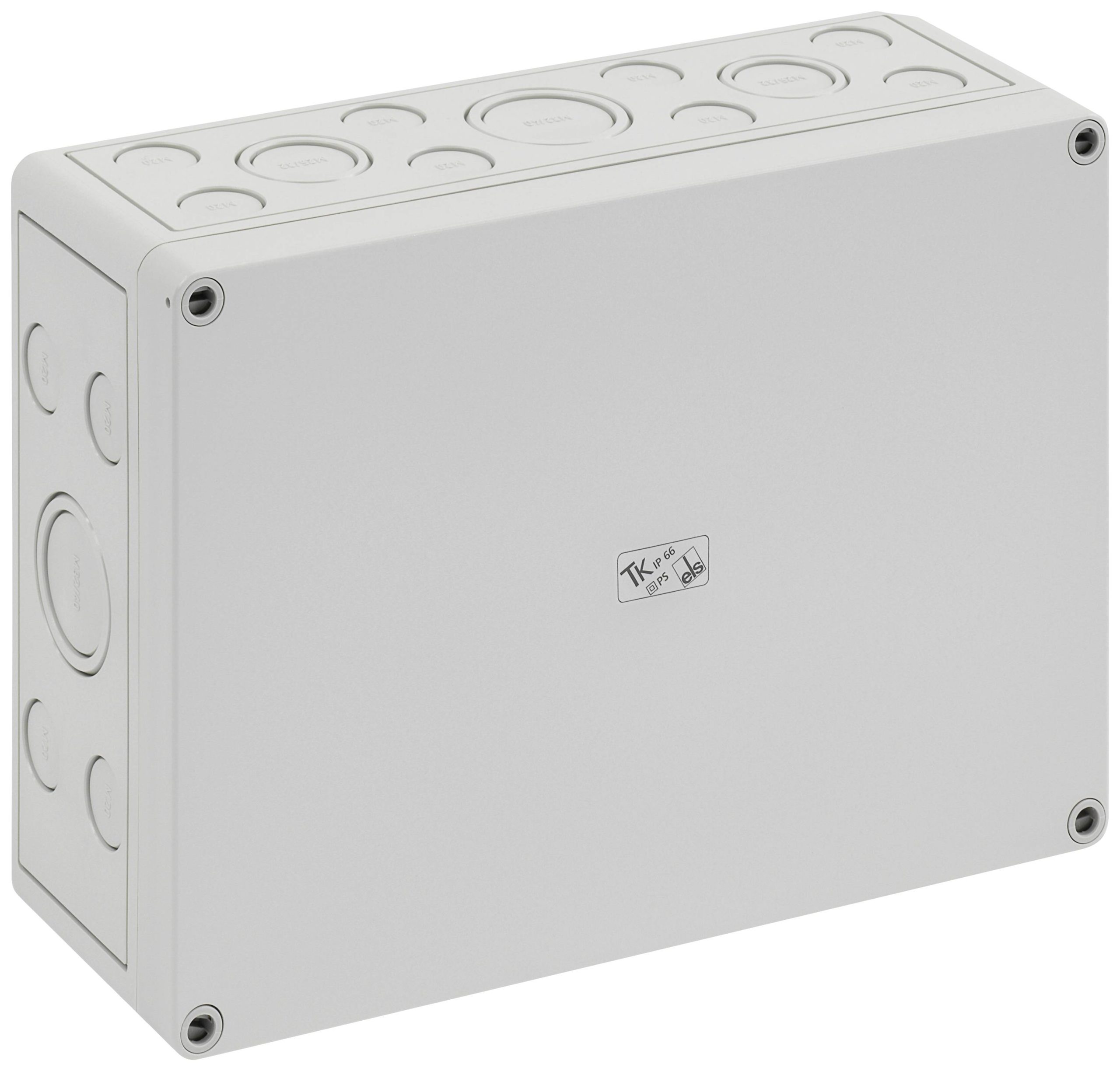 Spelsberg TK PS 2518-9-m Obudowa instalacyjna 254 x 180 x 90 polistyrol (EPS) szaro-biały (ral 7035) 1 szt. - obrazek 1