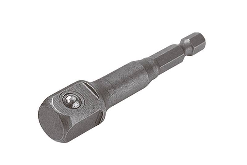 Wolfcraft 2414000 Adapter gniazda 1/2 cal Końcówka wkrętaka 1/4" (6,3 mm) 72 mm 1 szt. - obrazek 1