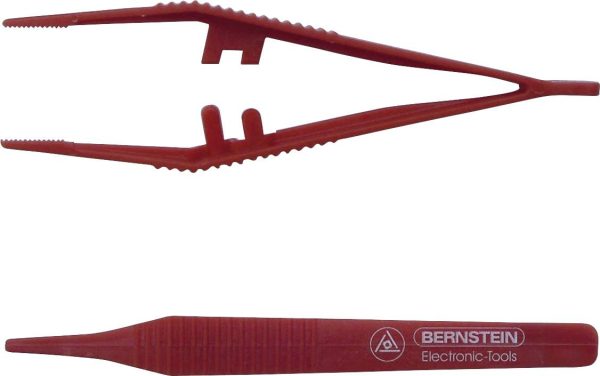 Pęseta plastikowa, Bernstein 05-0030, długość 125 mm