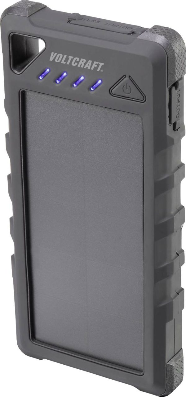 Ładowarka solarna VOLTCRAFT VC-SL16000 Pojemność (mAh, Ah) 16000 mAh