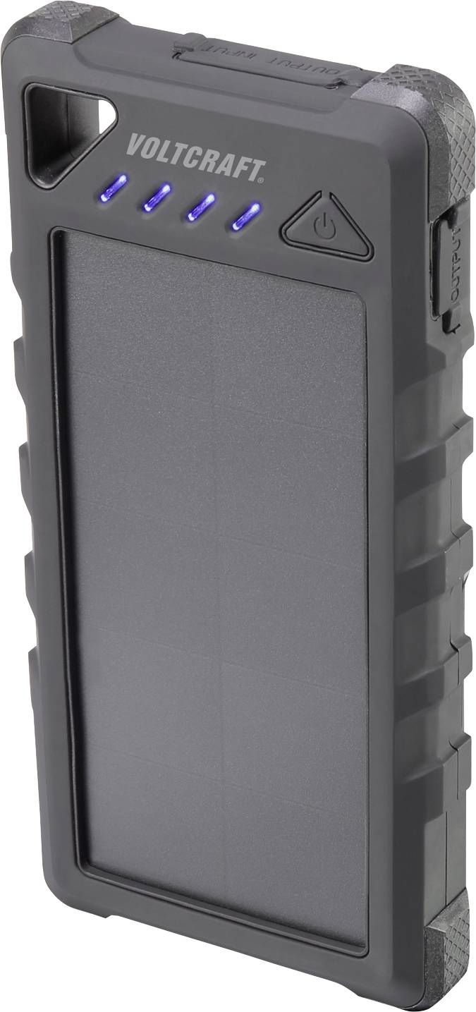 Ładowarka solarna VOLTCRAFT VC-SL16000 Pojemność (mAh, Ah) 16000 mAh - obrazek 1