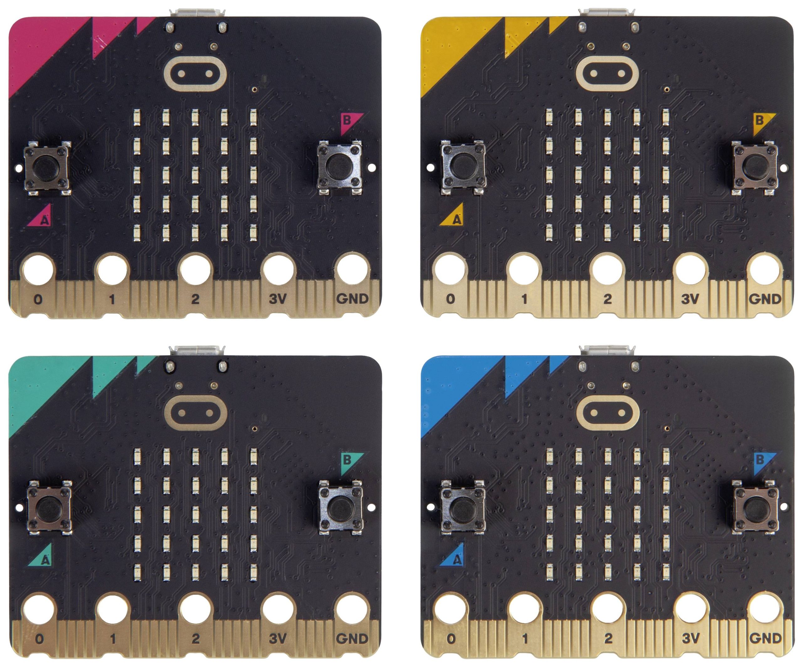 BBC micro:bit micro:bit V2 Single 300 St. Płytka micro:bit V2.21 Bulk - obrazek 1