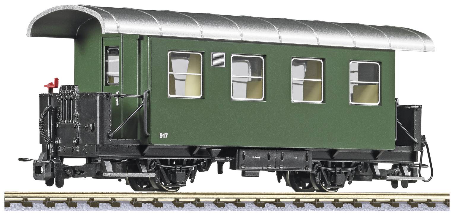 Wagon osobowy Liliput L344387 H0e 2-osiowy. Wagon osobowy 917 Waldviertelbahn - obrazek 1