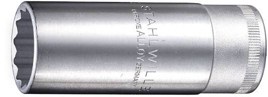 Stahlwille 51 17 03020017 zewnętrzny sześciokąt Nasadka 17 mm 1/2″ (12.5 mm)