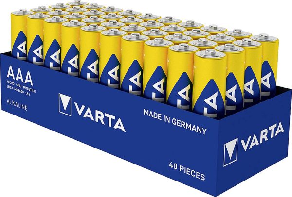 Bateria AAA/R03 Varta LONGLIFE Power AAA Tray 40 1.5 V 40 szt.