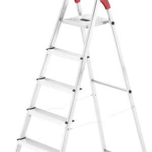 Drabina składana ze stopniem Hailo L60 StandardLine 8160-607, zaw. wkładkę na narzędzia, Maksymalna wysokość robocza: 3. Drabina składana ze stopniem Hailo L60 StandardLine 8160-607, zaw. wkładkę na narzędzia, Maksymalna wysokość robocza: 3.