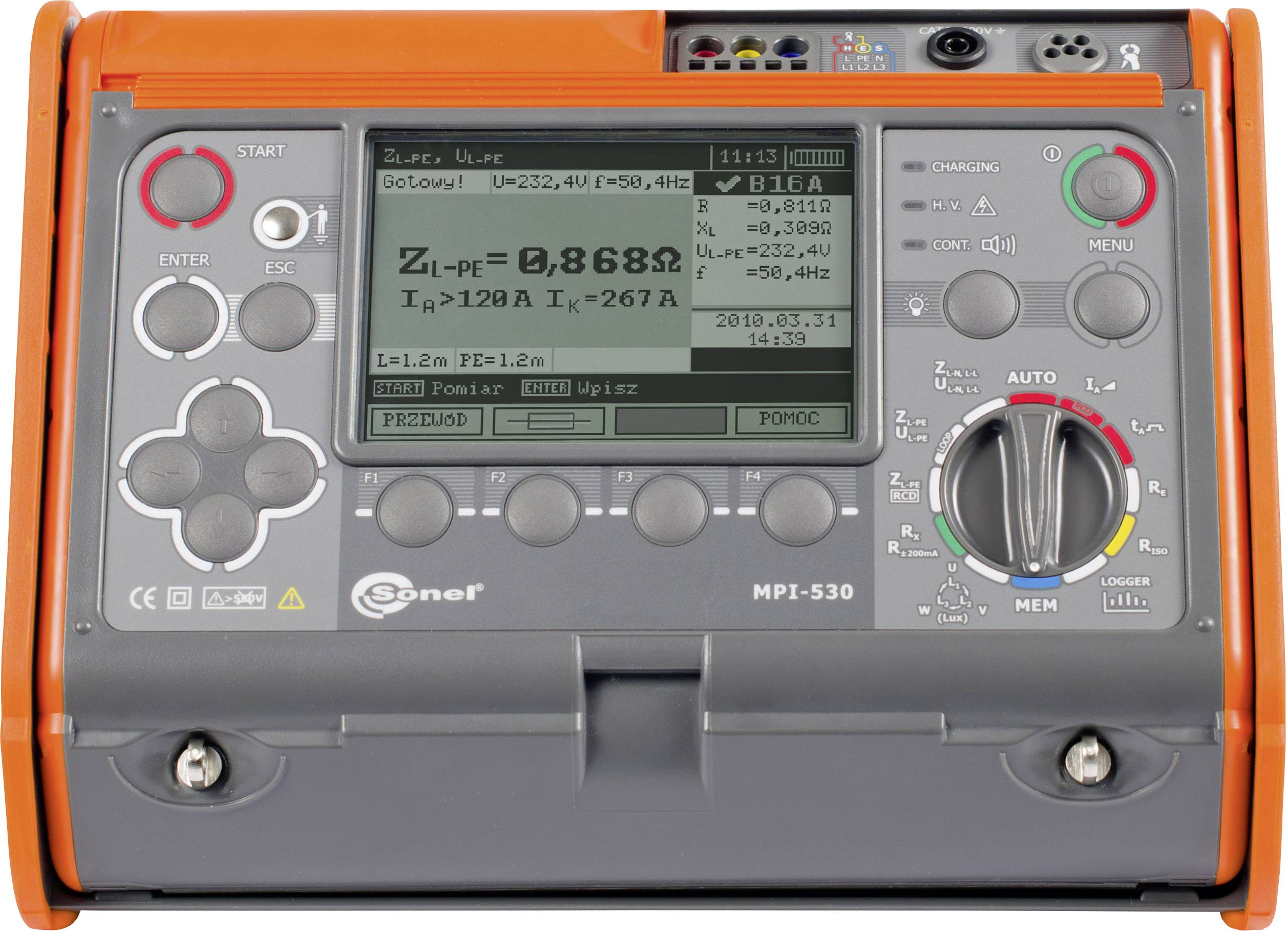 Tester instalacji Sonel MPI-530 - obrazek 1