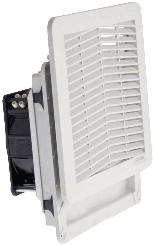 Fandis FF13PA230UF Wentylator do szafy rozdzielczej 230 V/AC 18 W (S x W x G) 203.9 x 203.9 x 87.5 mm 1 szt. - obrazek 1
