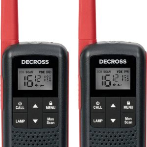 DECROSS DC63 Rot 2er-Set DC6313104302000 Radiotelefon PMR DECROSS DC63 Rot 2er-Set DC6313104302000 Radiotelefon PMR
