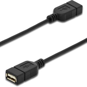 Digitus USB 2.0 adapter [1x złącze męskie Micro-B USB 2.0 – 1x złącze żeńskie USB-A 2.0] AK-300313-002-S 15.00 cm konstr