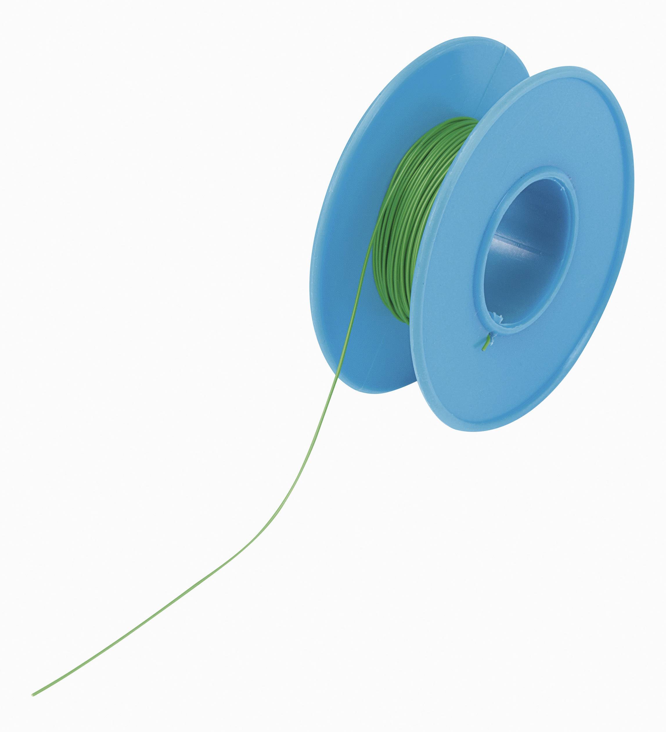 TRU COMPONENTS 1566855 Drut do owijania Wire Wrap, 1 x 0.13 mm², 15 m - obrazek 1