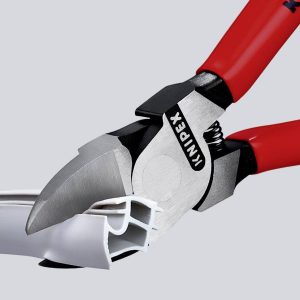 Szczypce tnące, boczne do tworzyw sztucznych Knipex 72 02 125, 125 mm, do warsztatu