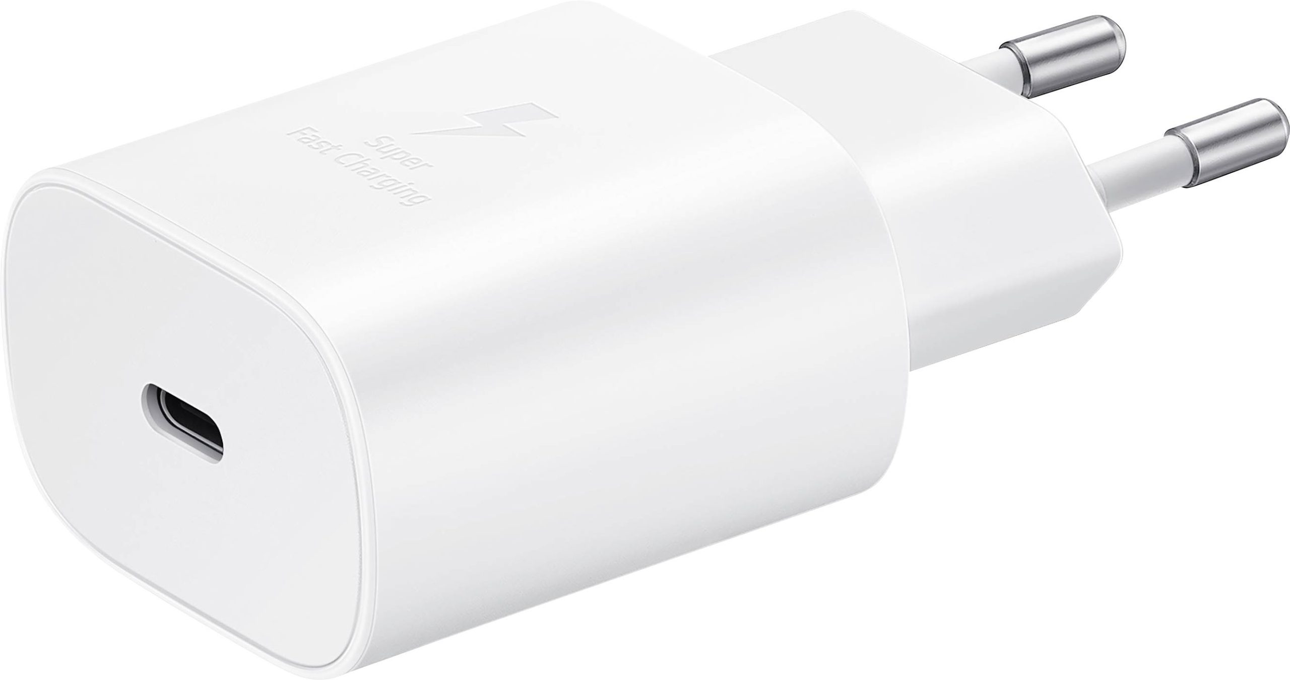 Samsung EP-TA800EWE Ładowarka USB 25 W 1x USB-C® SuperCharge biały gniazdo bez kabla, Szybka ładowarka - obrazek 1