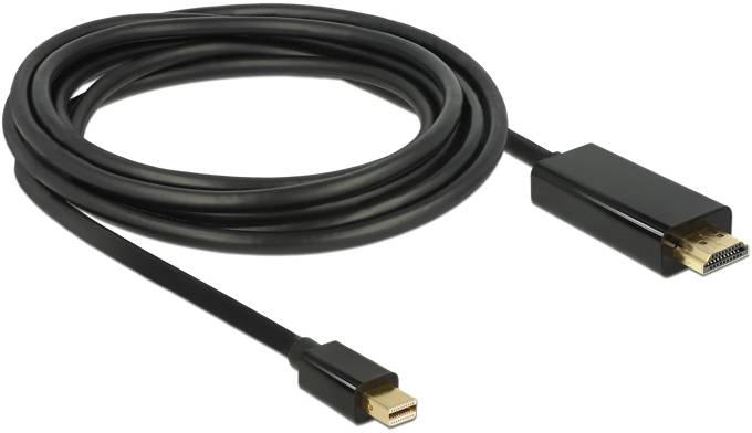 Kabel DisplayPort DisplayPort 1.1 Delock 83698 83698, Mini DisplayPort do HDMI-A, 1 m - obrazek 1