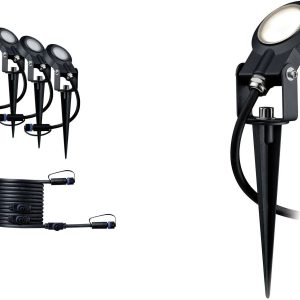 System oświetlenia Plug&Shine Paulmann Spot Sting Ergänzungsset IP67 93689 18 W 520 lm System oświetlenia Plug&Shine Paulmann Spot Sting Ergänzungsset IP67 93689 18 W 520 lm