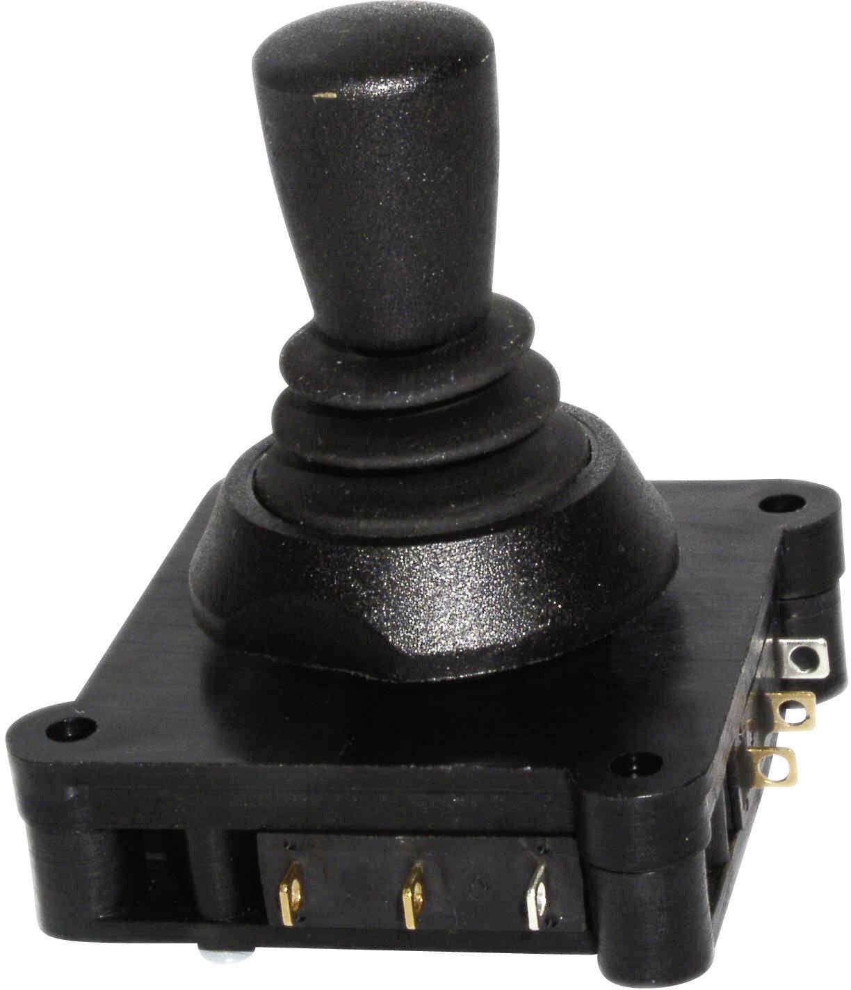 Przełącznik Joystick Manipulator APEM 100212, 1 zestyk przełączny 5 A/250 V/AC - obrazek 1