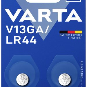 Bateria guzikowa Varta V13GA (LR44), 1,5V, 125 mAh, zestaw 2 szt. Bateria guzikowa Varta V13GA (LR44), 1,5V, 125 mAh, zestaw 2 szt.